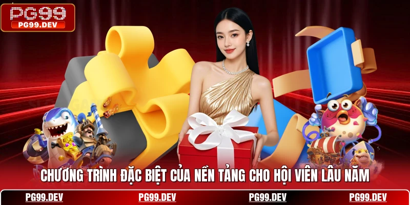 Chương trình đặc biệt của nền tảng cho hội viên lâu năm