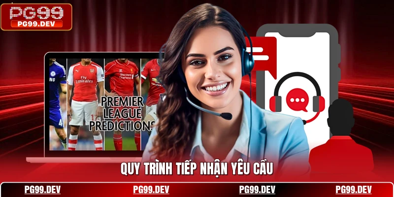 Quy trình tiếp nhận yêu cầu